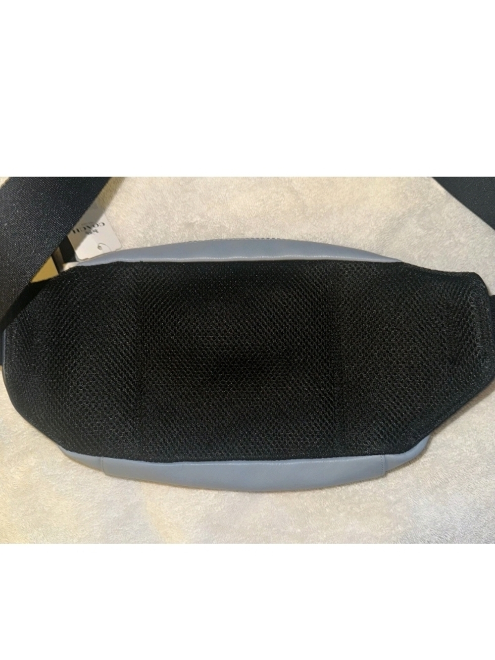 COACH Edge Belt Bag / Fanny Pack - Signature Light Grey /Blue With Strap - NEW - Picture 3 of 8